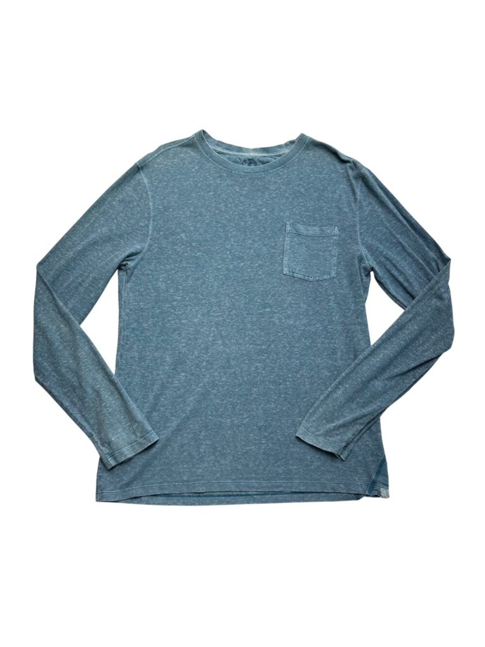 Gramicci Mens Cotton Hemp Long Sleeve T-Shirt Size L Blue Gorpcore Hiking Casual